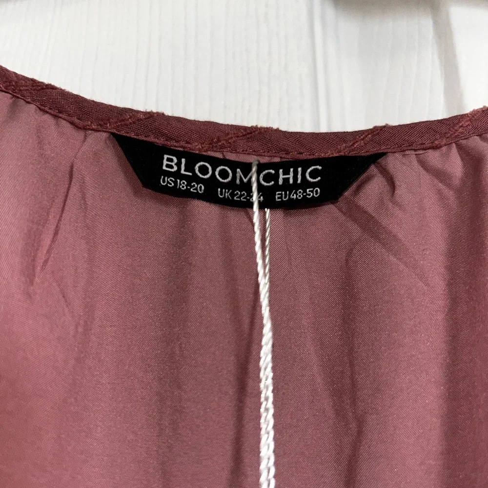 BloomChic Mauve Maxi Dress - Picture 2 of 2